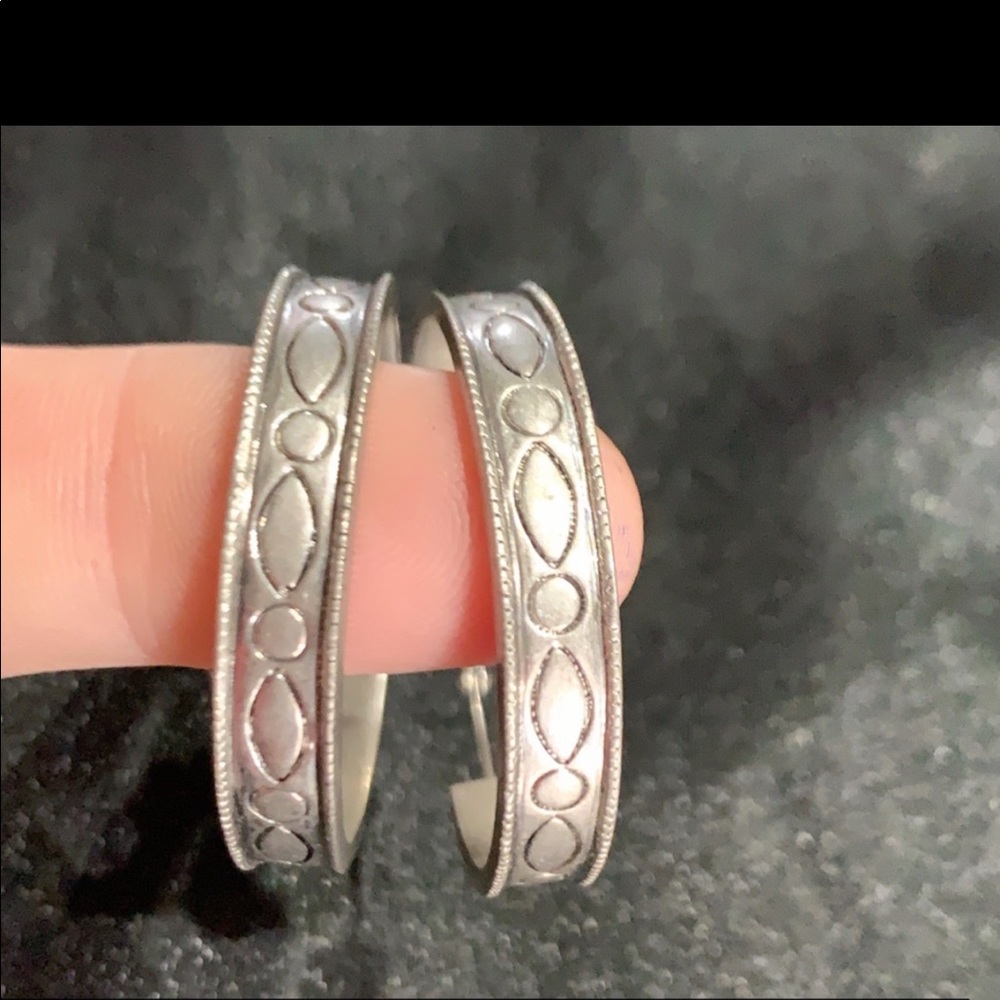 Ralph Lauren Hoop Earrings - Picture 2 of 3